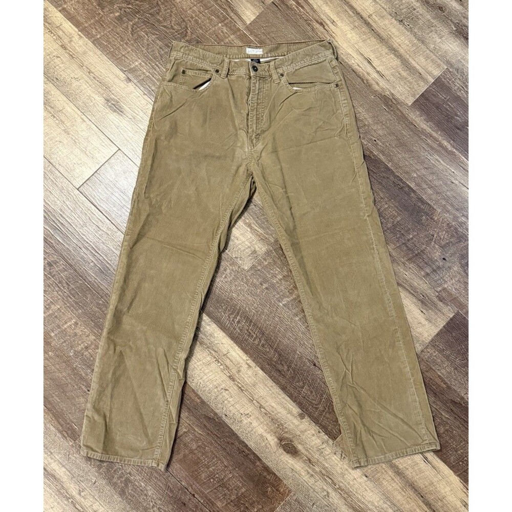 J. CREW Vintage Cord Corduroy Pants (Mens 34x32) Classic Fit Preppy Straight Leg